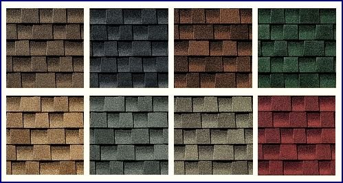 architectural_shingles There is a wide selection of architectural shingles available