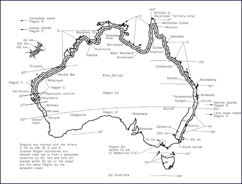 Geodesic Analysis figure 9 Figure 9: Wind speed regions