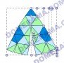 Cover Templates for 3v 5/9 Geodesic Dome