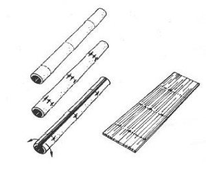 Producing bamboo planks